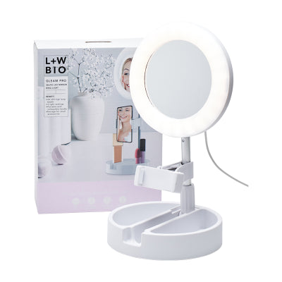 LUXE + WILLOW - Aro de luz para maquillaje