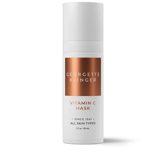 Vitamina C Mask by Georgette Klinger – Revitaliza, abrillanta y EVENS Complexion en minutos, 1.7 Onzas